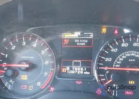 2018 Subaru Wrx из США, поврежденный, VIN JF1VA1A63J9832382